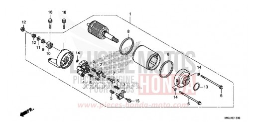 MOTEUR DE DEMARRAGE NC750SAK de 2019